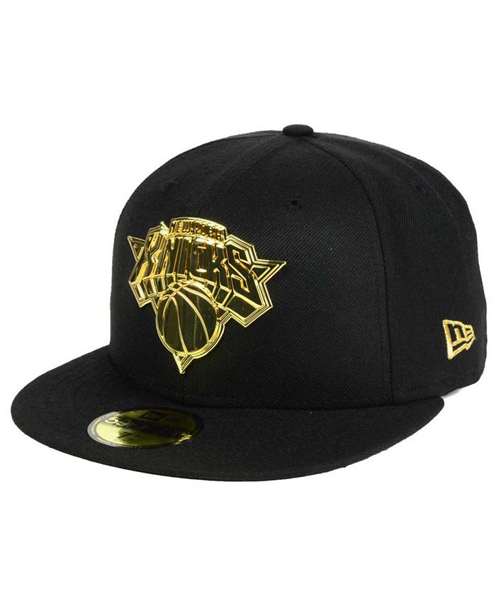 New Era New York Knicks Current O'Gold 59FIFTY Cap & Reviews - Sports ...