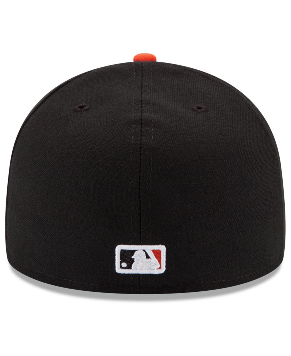 Shop New Era Baltimore Orioles Authentic Collection 59fifty Cap In Black,orange