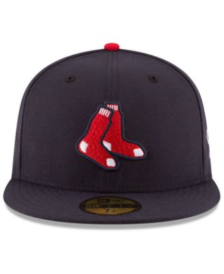 New Era Boston Red Sox Authentic Collection 59FIFTY Fitted Cap - Macy's