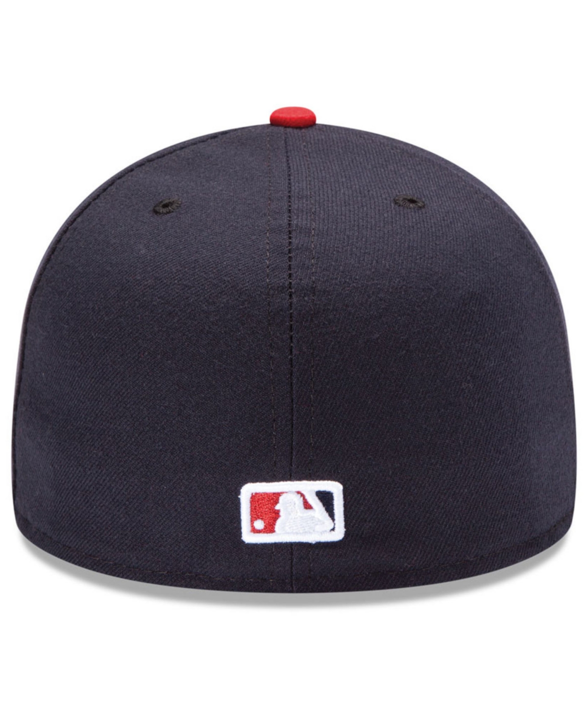 Shop New Era Washington Nationals Authentic Collection 59fifty Cap In Navy,red