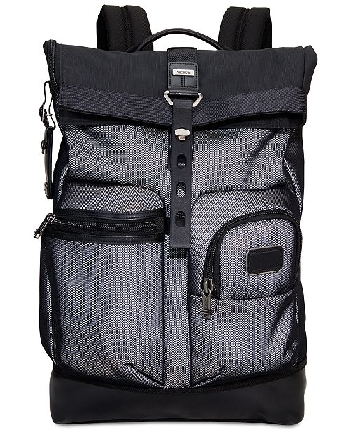 Tumi Men's Luke Roll-Top Backpack & Reviews - All ...