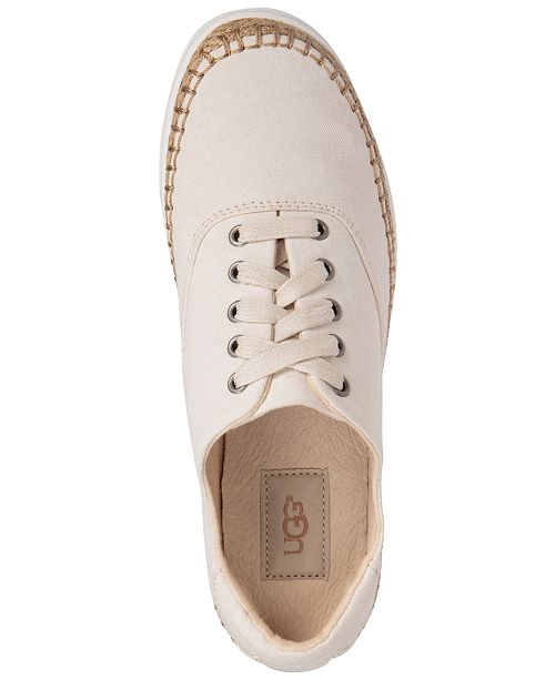 ugg canvas sneakers