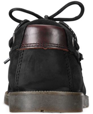 timberland men's piper cove leather boat shoes