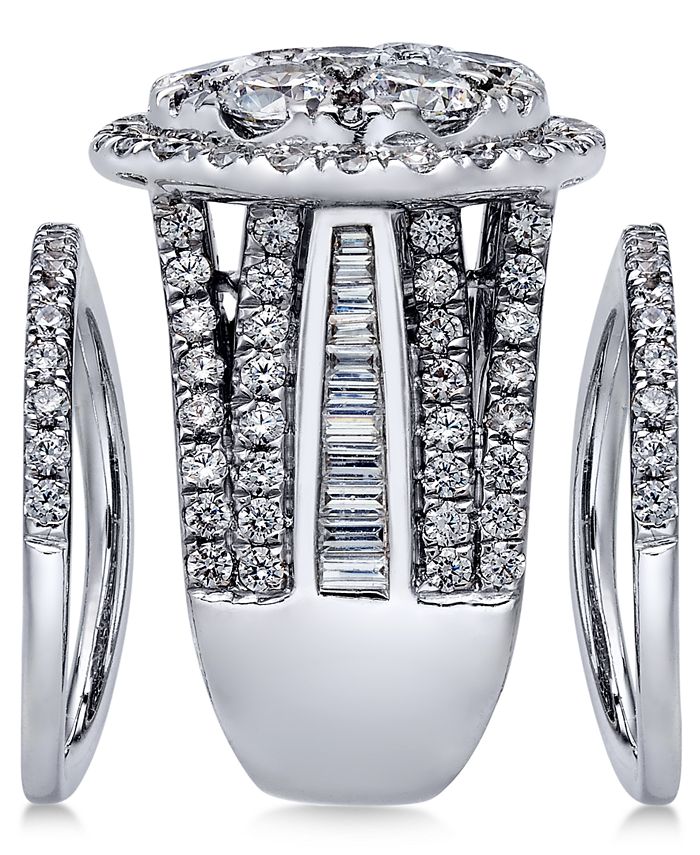 Macy's Diamond Bridal Set (6 ct. t.w.) in 14k White Gold Macy's