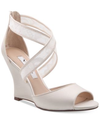 nina ivory wedding shoes