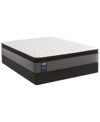 Sealy Posturepedic Lawson 13.5" Plush Euro Pillow Top Mattress Set ...