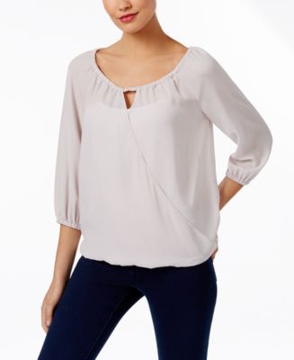 inc blouses at macy's