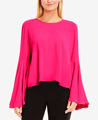 Vince Camuto Bell-Sleeve Blouse