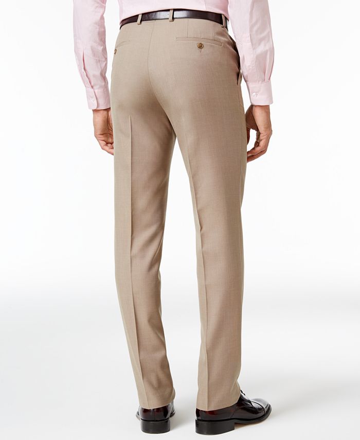 Sean John Men's SlimFit Tan Neat Pants Macy's