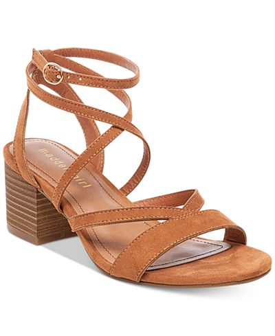 Madden Girl Leexi Block-Heel Sandals