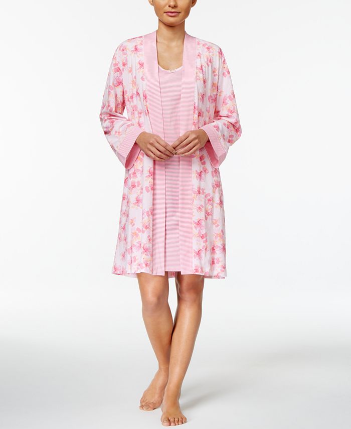 Charter Club Robe And Chemise Travel Set, Created for Macy's Macy's