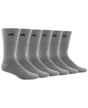 image of adidas Men-s 6 Pack ClimaLite Crew Socks