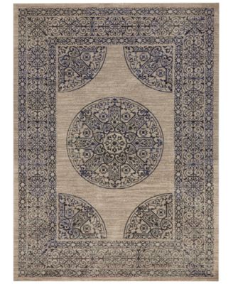 Karastan - Cosmopolitan Wilshire Indigo 9'6" x 12'11" Area Rug