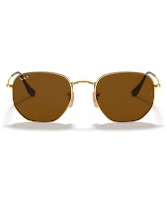 Unisex Geometric Polarized Metal  Sunglasses, RB3548N