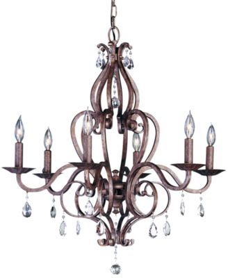 Feiss - 6 Light Mademoiselle Chandelier