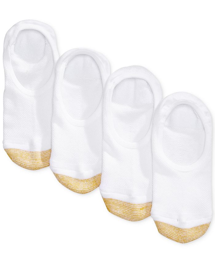 Gold Toe Women's 4Pk. Mesh Fashion Invisible Socks Macy's