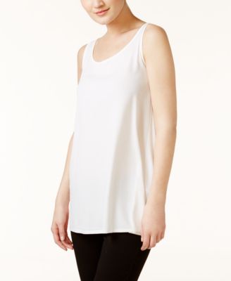 Eileen Fisher - Silk Scoop-Neck Tank Top