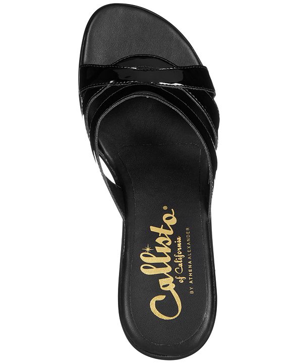 Callisto Jet Wedge Sandals & Reviews - Sandals & Flip Flops - Shoes ...