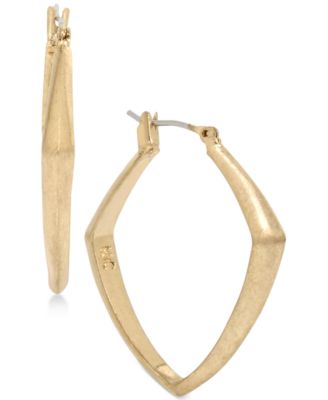 Kenneth Cole New York - Geometric Hoop Earrings