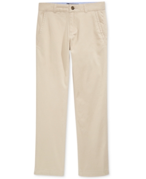 Tommy Hilfiger Big Boys Academy Chino Pants In Travel Khaki