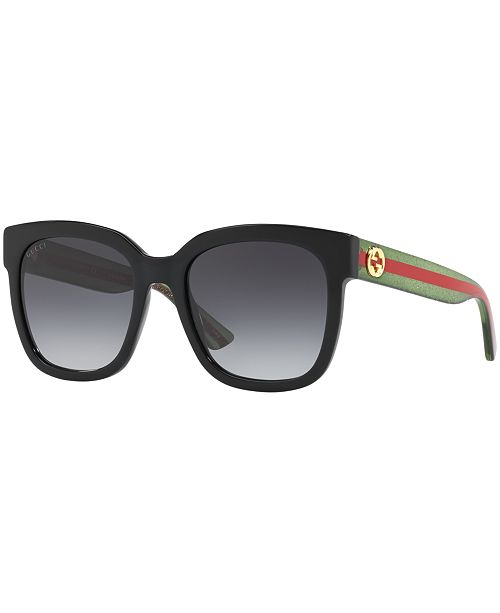 Gucci Sunglasses, GG0034S & Reviews - Sunglasses by Sunglass Hut ...