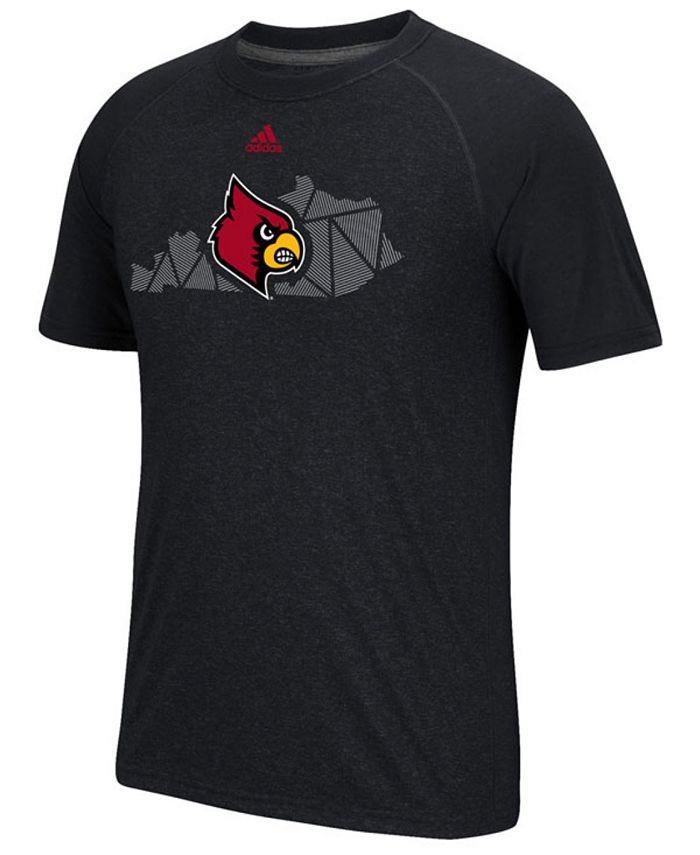 adidas Men's Louisville Cardinals Geometric Flow T-Shirt & Reviews ...