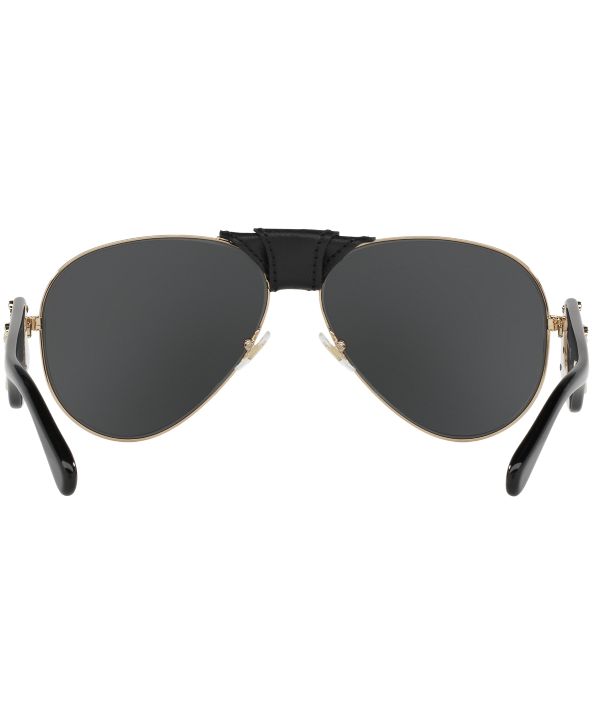 Shop Versace Sunglasses, Ve2150q In Gold,grey
