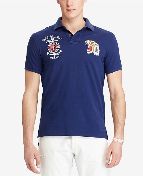 Polo Ralph Lauren Men's CustomFit Mesh Polo Shirt & Reviews Polos