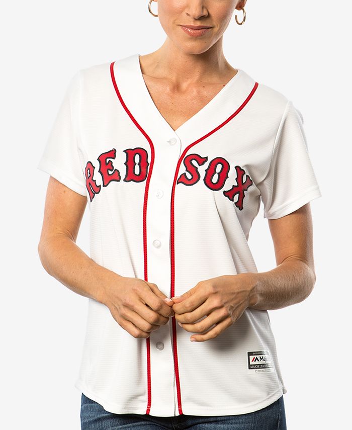 Majestic Women's Boston Red Sox Cool Base Jersey - Macy's