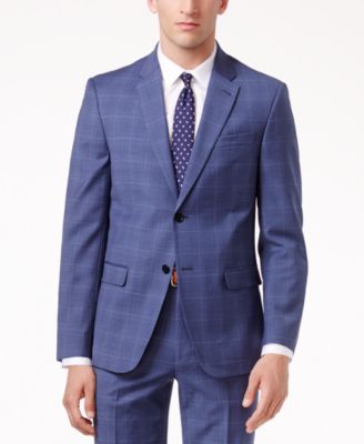 men's wearhouse tommy hilfiger blue suit