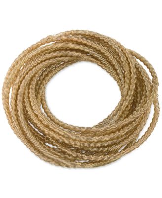 ABS by Allen Schwartz - Gold-Tone 15-Pc. Set Stretch Bracelets