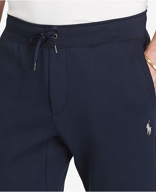double knit polo joggers