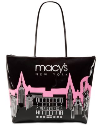 Dani Accessories Macy's City Glitter Zip Tote, Created for Macy's - Macy's