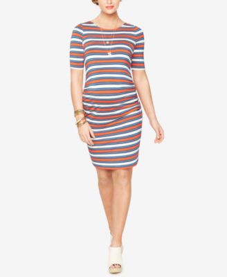 Rachel Zoe - Maternity Striped Sheath Dress