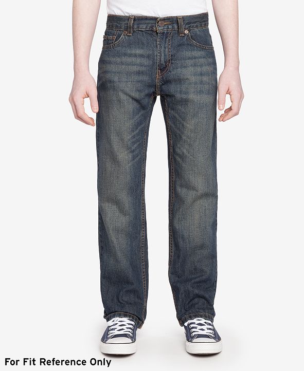 Levi's 505™ Regular Fit Jeans, Little Boys & Reviews - Jeans - Kids ...
