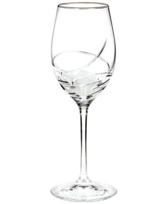 Waterford - Wine Glass, Ballet Ribbon Essence Platinum
