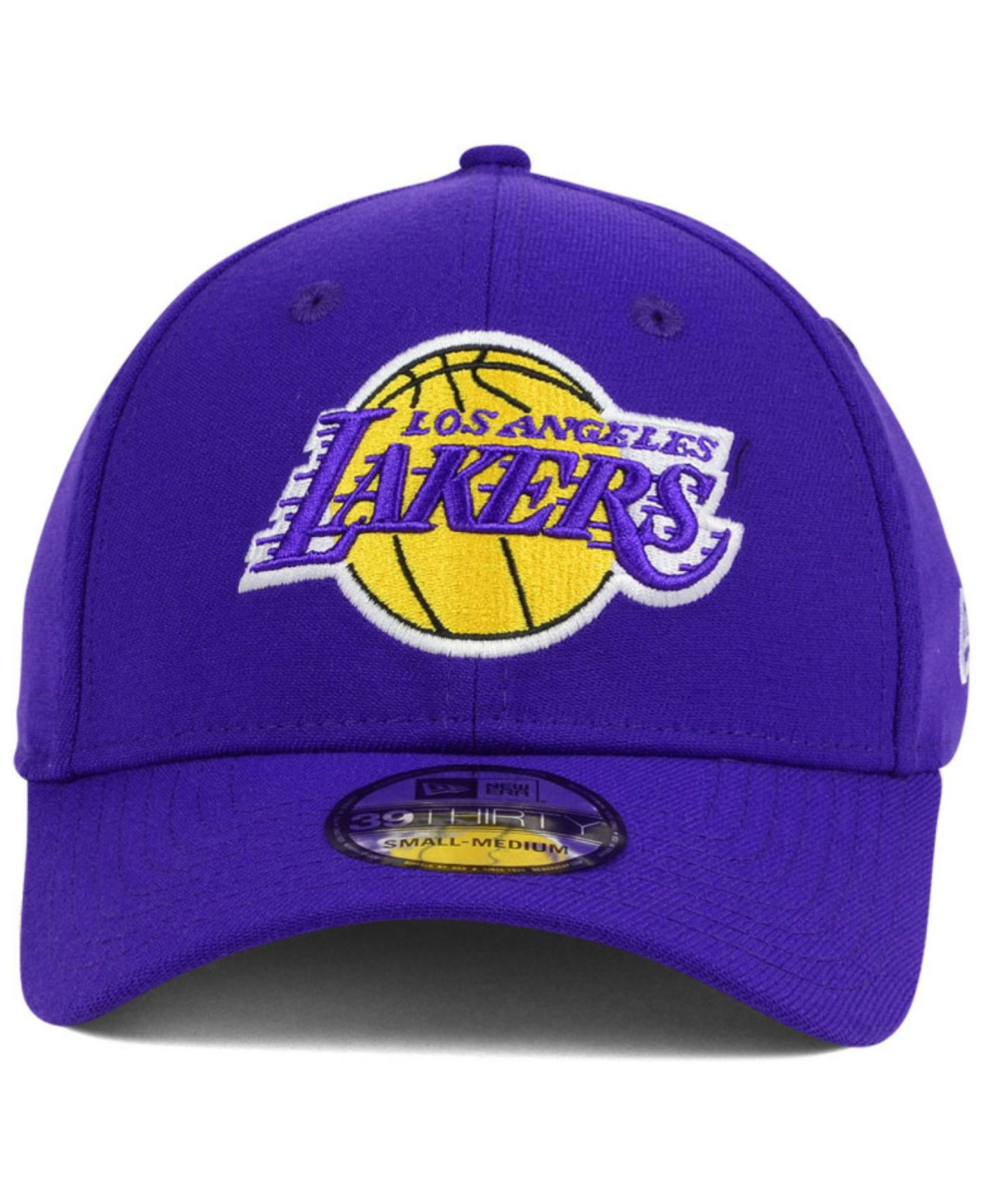 Мужская кепка New Era Los Angeles Lakers Team Classic 39THIRTY — фото 2