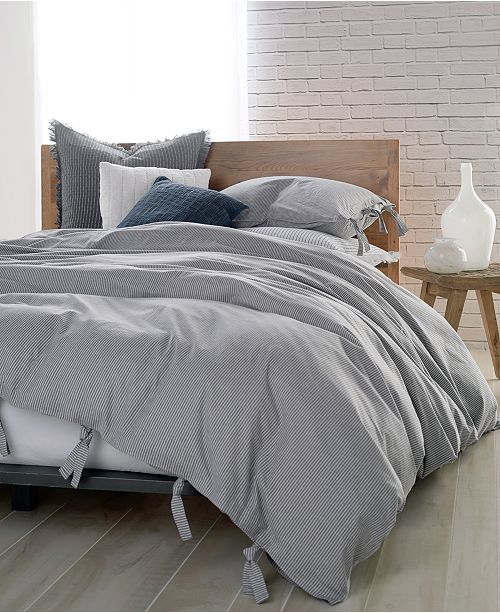 Dkny Pure Cotton Stripe Twin Duvet Cover Duvet Covers Bed