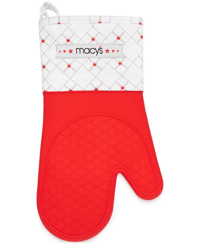 Macy's Silicone Fabric Oven Mitt, Created for Macy's Macy's