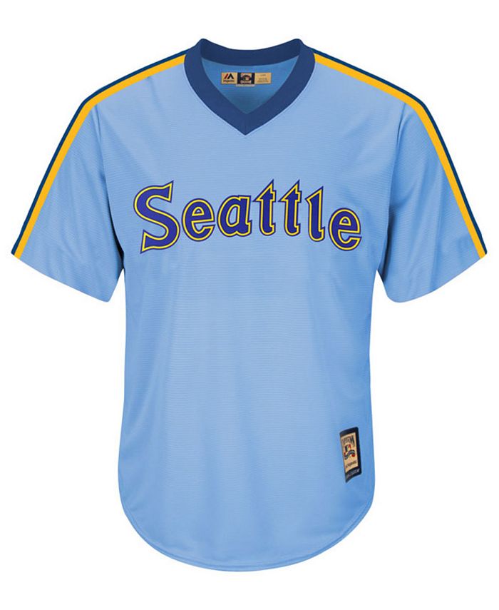 Majestic Men's Seattle Mariners Cooperstown Blank Replica CB