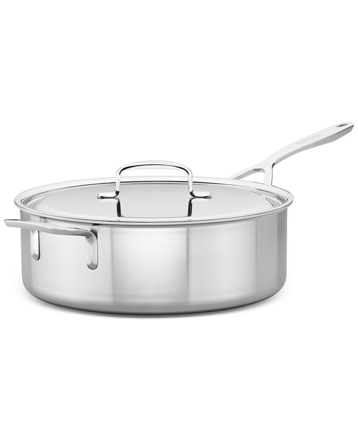Demeyere 5Plus Stainless Steel 6.5Qt. Sauté Pan Macy's
