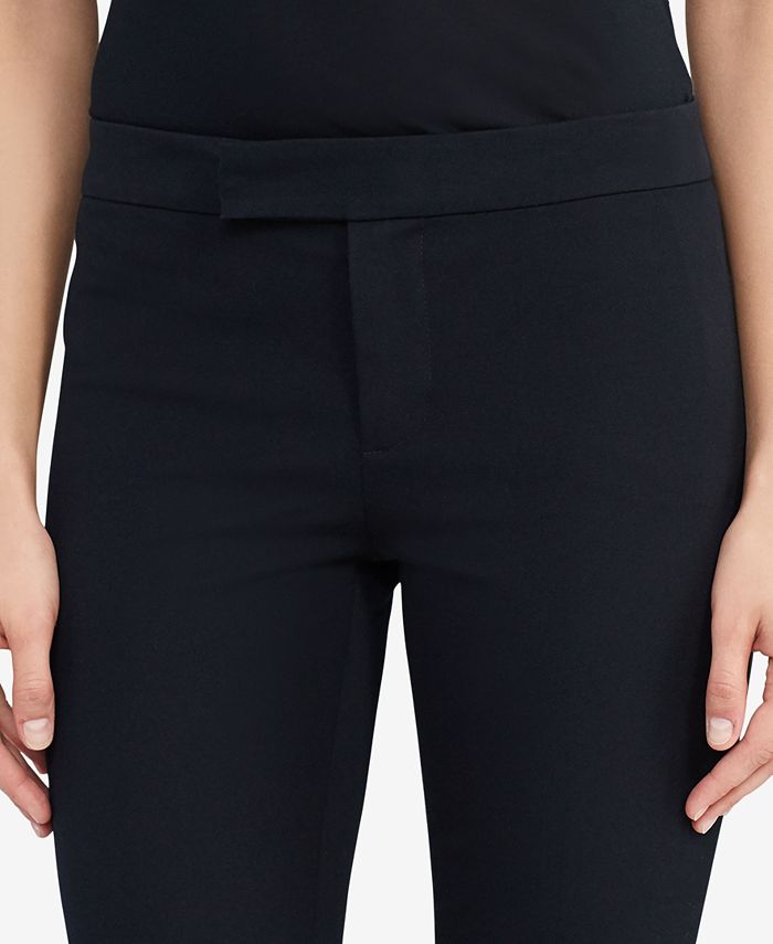 Lauren Ralph Lauren Stretch-Twill Skinny Pants - Macy's