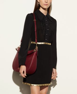 coach chelsea crossbody oxblood