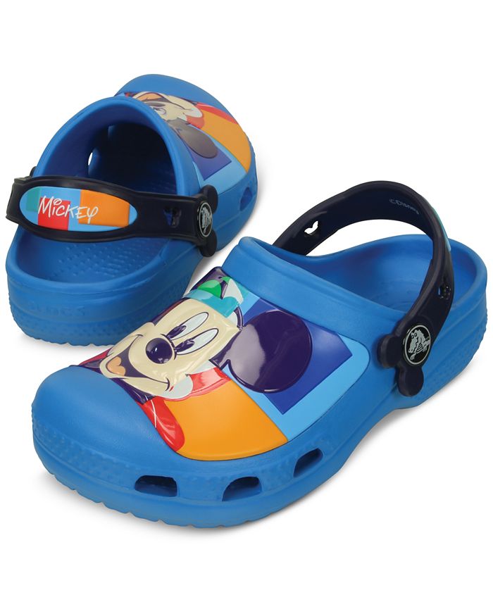Crocs Mickey Mouse Clogs, Toddler Boys & Little Boys & Reviews - All Kids'  Shoes - Kids - Macy's