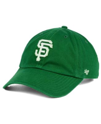 SF Giants Basic Ball Cap, Kelly Green/White main image 0
