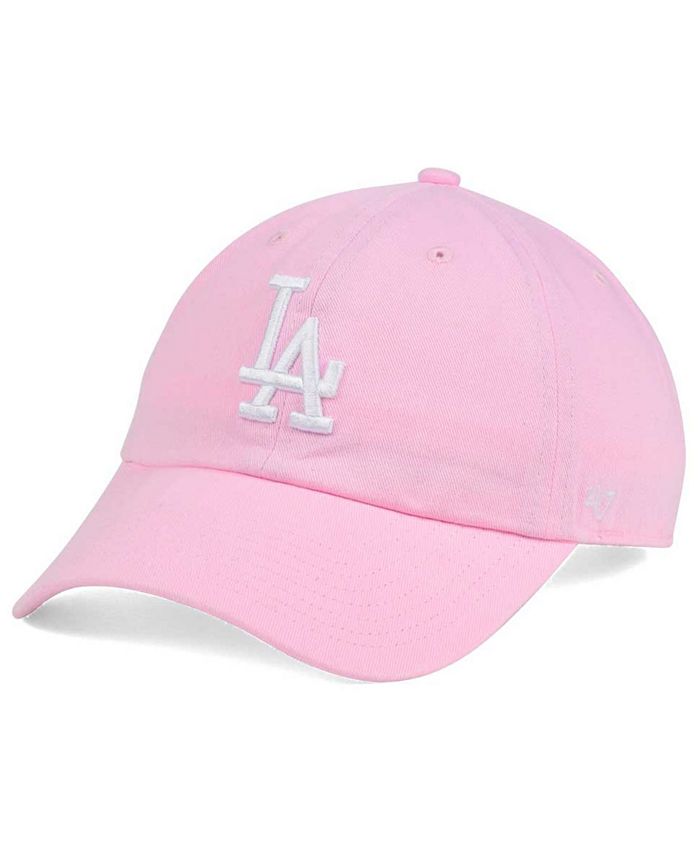 47 Brand Women's Los Angeles Dodgers Clean Up Cap - Macy's