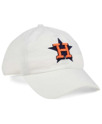 '47 Brand Houston Astros White Clean Up Cap