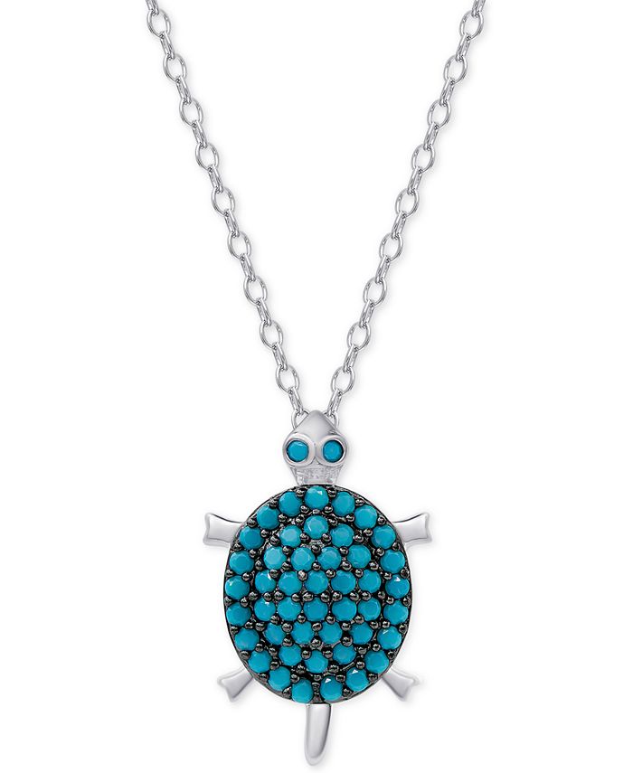 Turquoise necklace macys sales