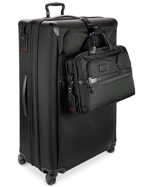 Tumi Alpha Ballistic Travel Worldwide Trip Expandable Spinner Suitcase