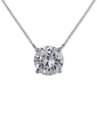 Giani Bernini - Cubic Zirconia Pendant Necklace in Sterling Silver